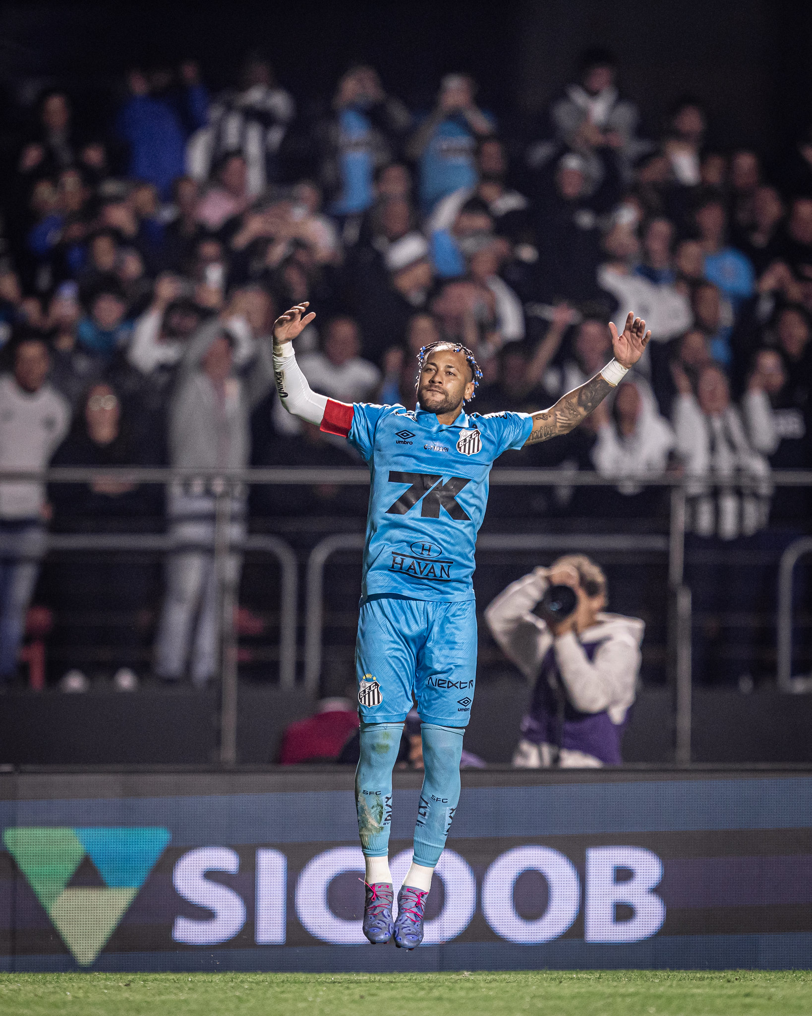 Com brilho de Neymar, Santos vence o Juventude e sai a zona de rebaixamento; veja os gols