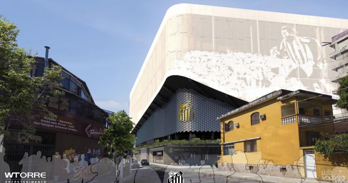 Projeto da nova arena do Santos é aprovado e obra já tem tempo de conclusão; confira