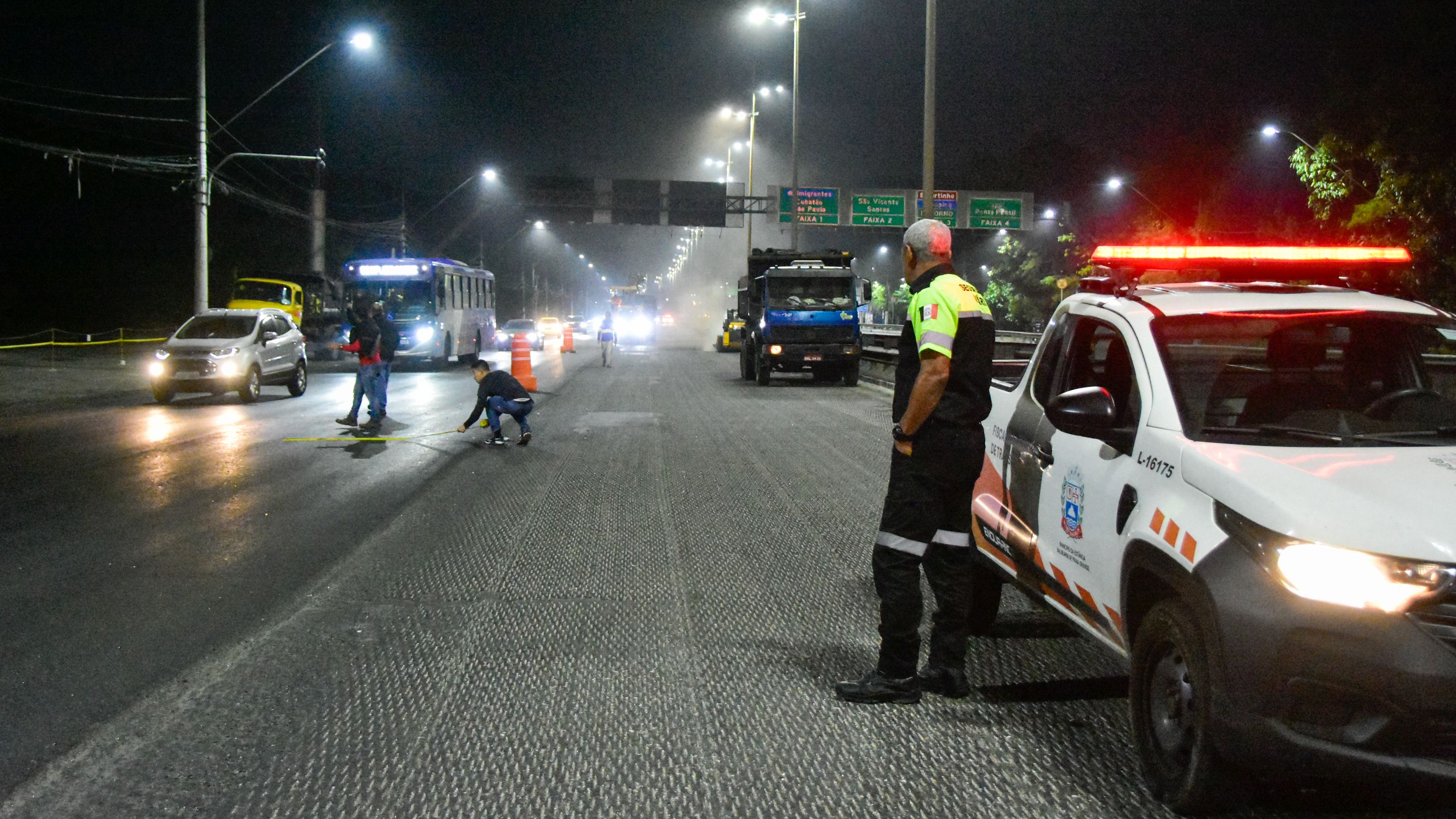 Obras em via de Praia Grande