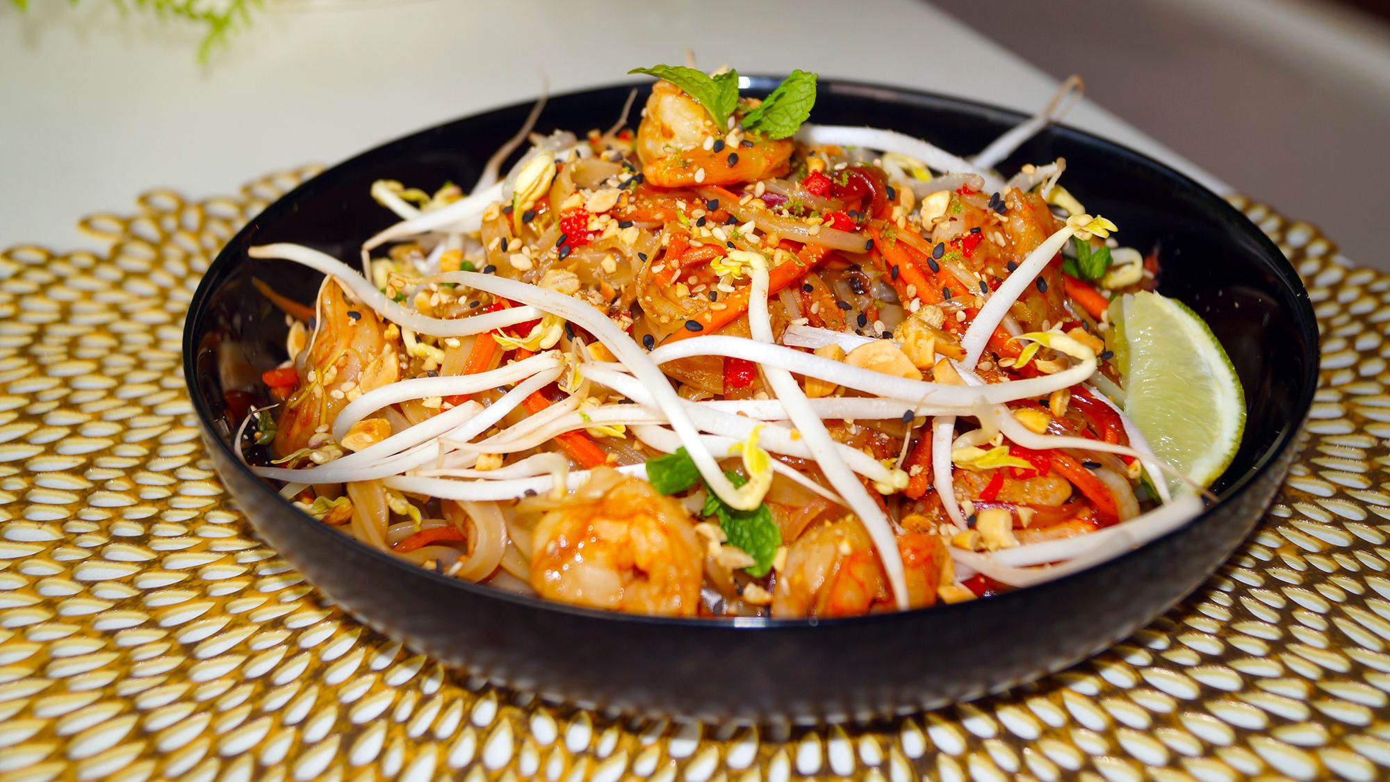 Pad Thai 7, do Ilhabela Sushi, que participa do Festival do Camarão - Divulgação