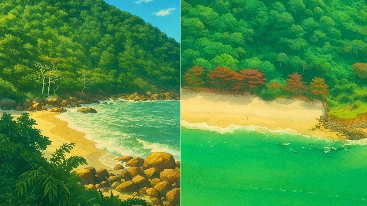 Desenhos da praia de Itaquitanduva