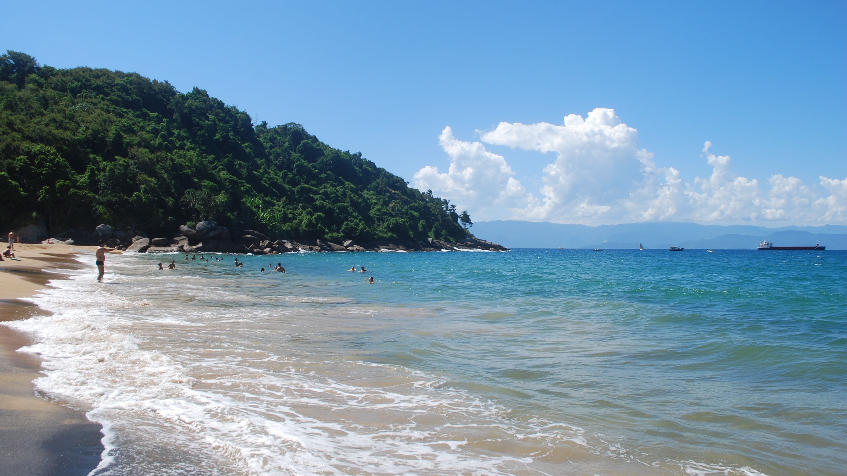 Praia Jabaquara (40) bruna vieira