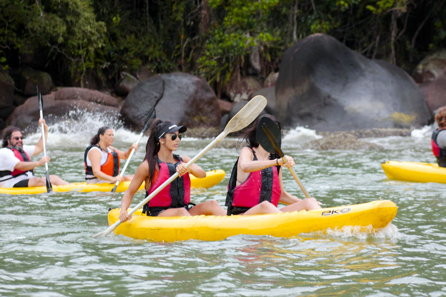 Algumas das ilhas de Ubatuba podem ser acessadas por caiaque - Foto Reginaldo Pupo