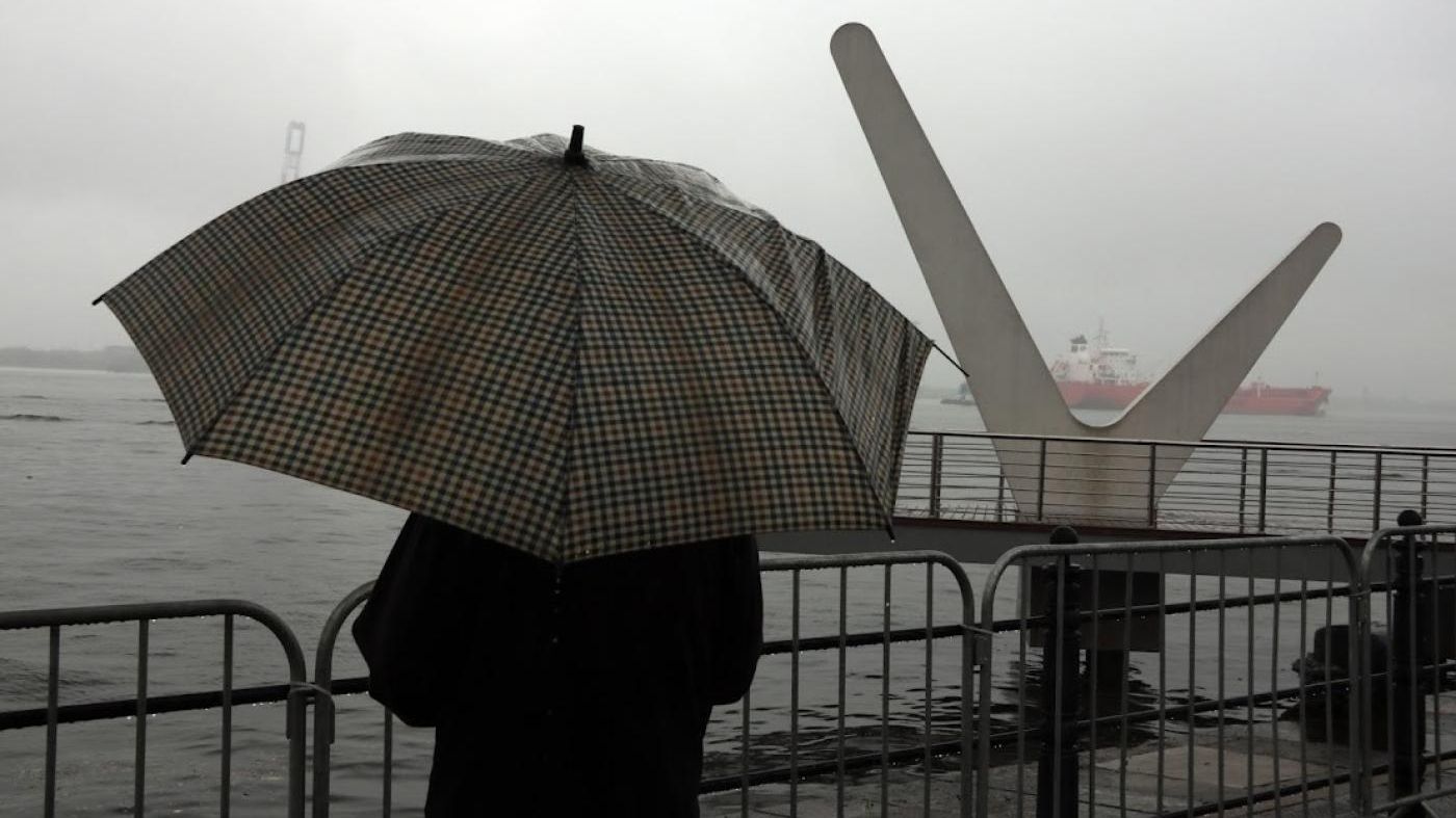 Chuva em Santos