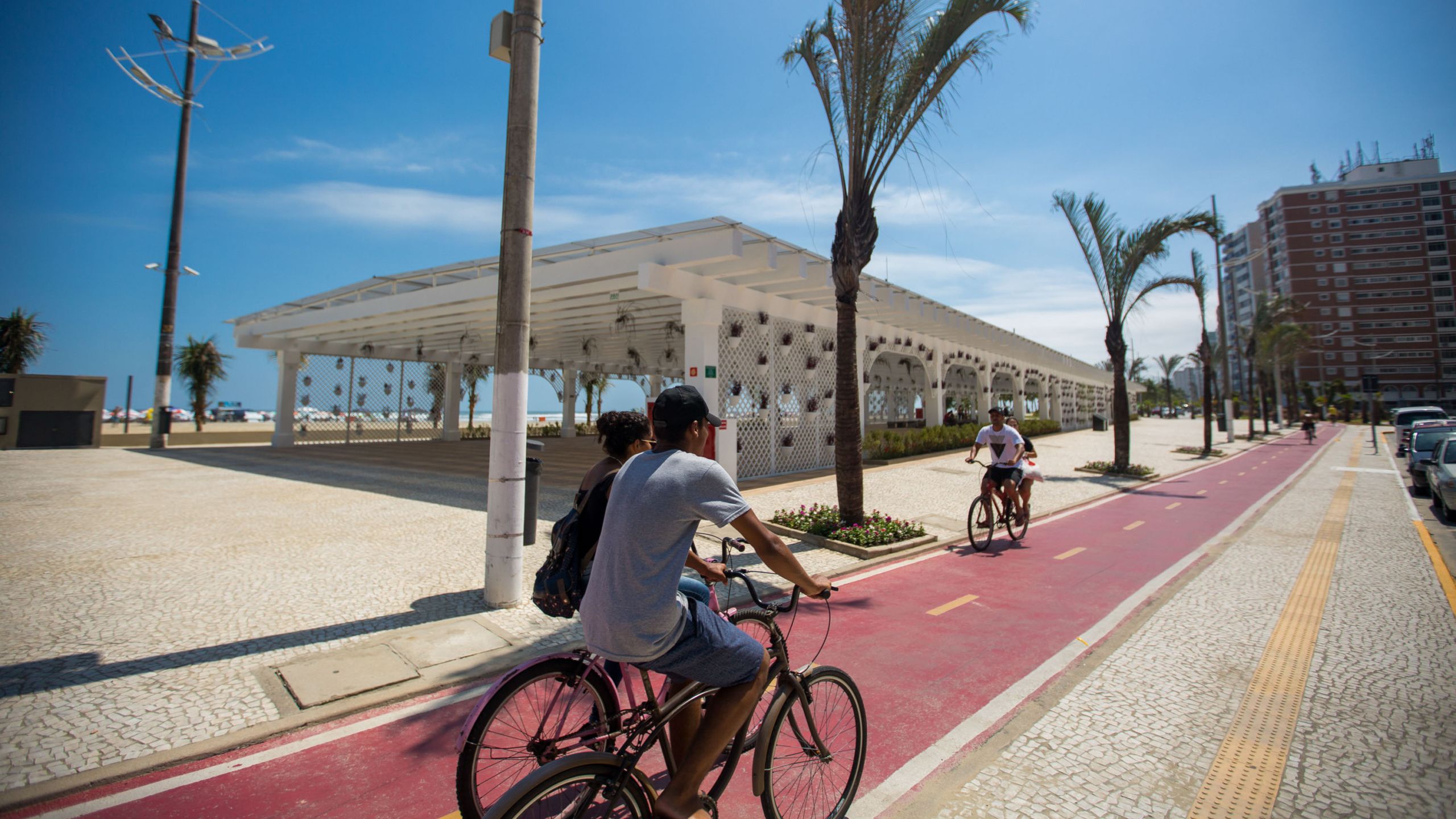 Ciclovia orla Praia Grande