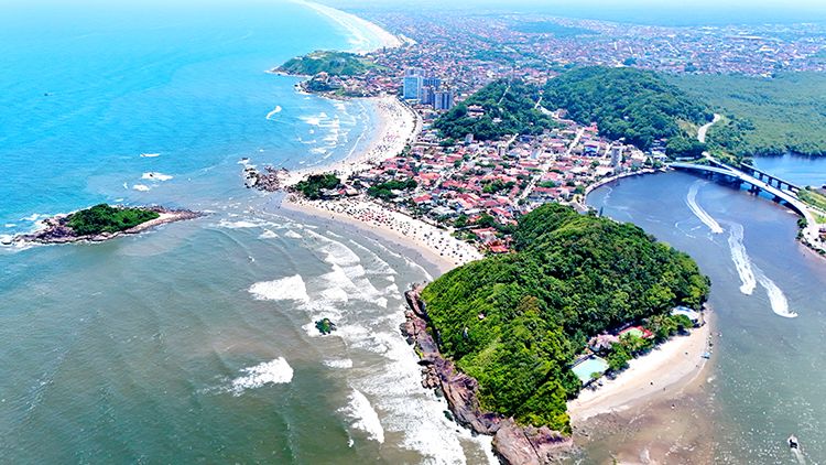 Itanhaém vista do alto