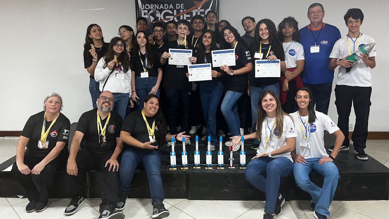 Gustavo, Clara, Juan e Isadora conquistam destaque com lançamentos premiados na Mobfog - Divulgação/E.E. Azevedo Júnior