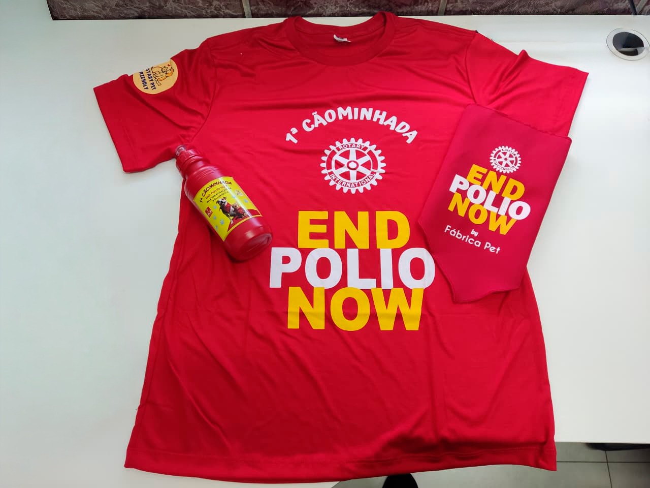 Bertioga sedia 1ª Cãominhada End Polio Now e une luta contra a poliomielite e à causa animal