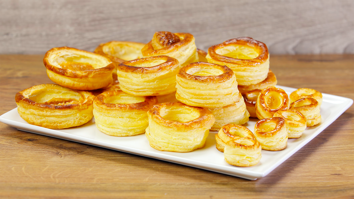 Vol-au-vent, petisco típico francês, que poderá ser saboreado no Festival do Boteco Volta ao Mundo