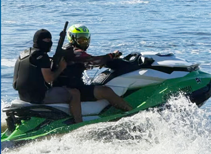 Polícia identifica suspeito de participar de roubo com moto aquática, em São Vicente