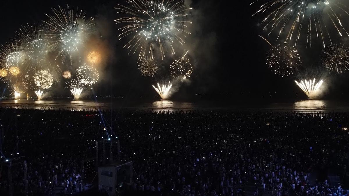 Santos projeta temporada recorde com 3,5 milhões de turistas no Réveillon