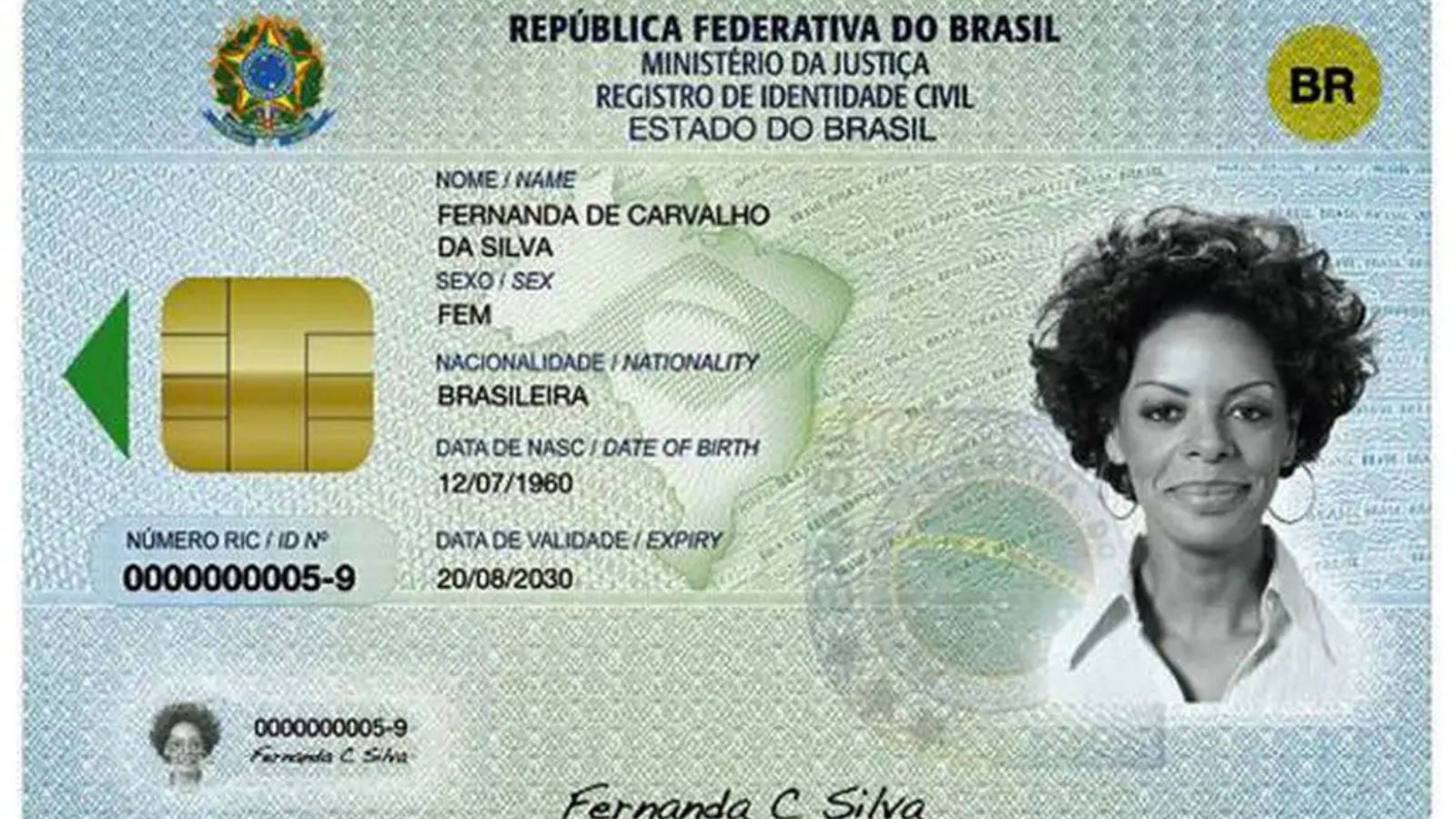 Novo RG