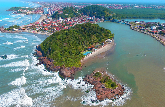 Praia da Saudade: o refúgio deserto entre o rio e o mar em Itanhaém