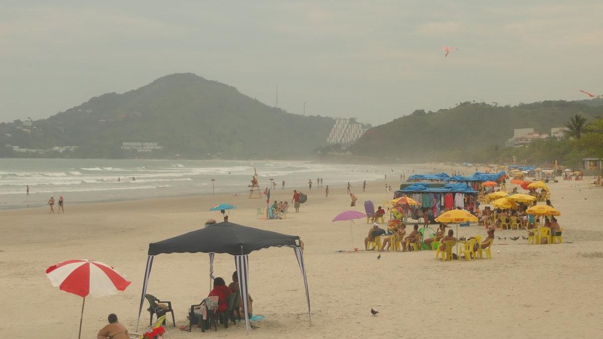 Praia Grande tem orla mais visitada de Ubatuba - Reprodução/Prefeitura de Ubatuba