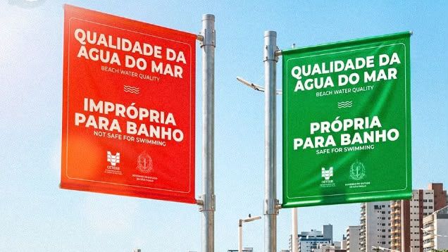 Novas bandeiras da Cetesb