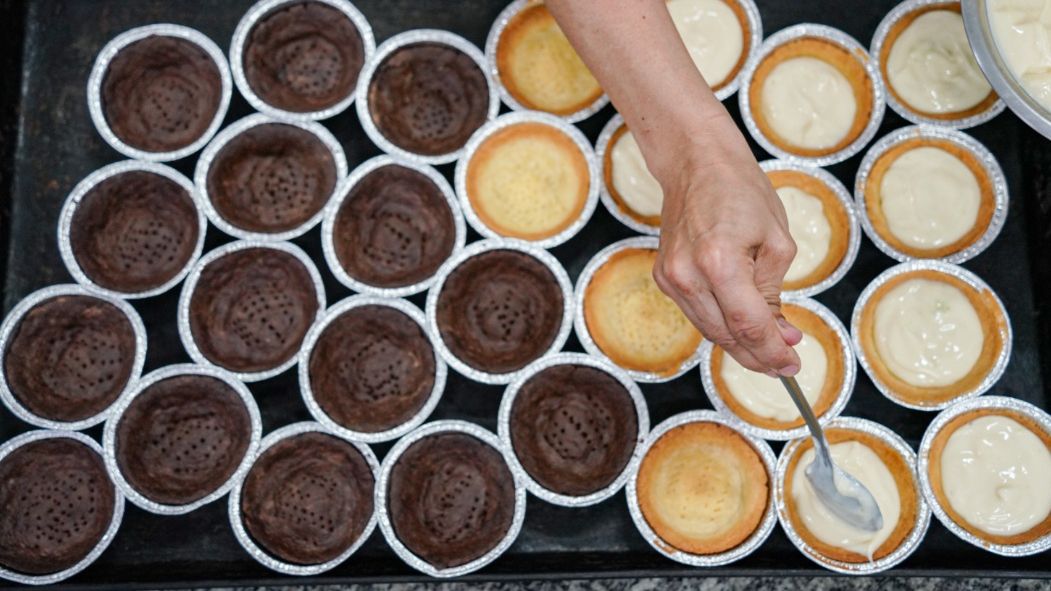 doces produzidos durante o curso