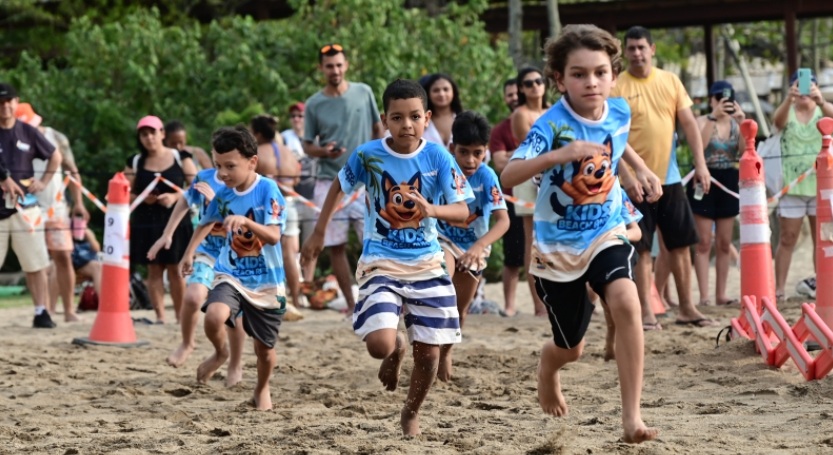 imagem de uma das edições da Kids Run