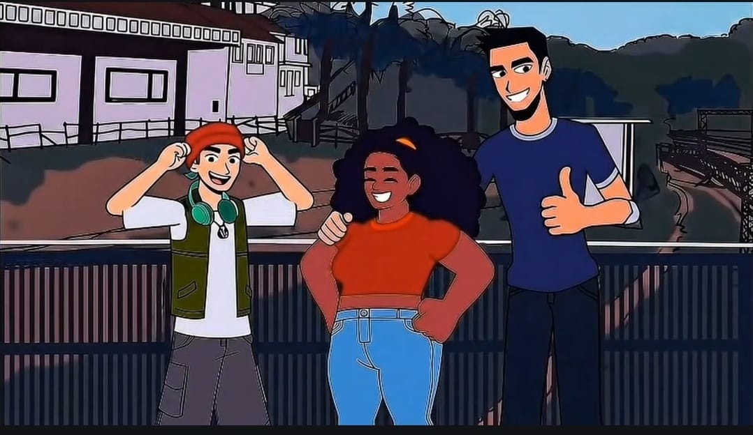 Imagem de cena da animação
