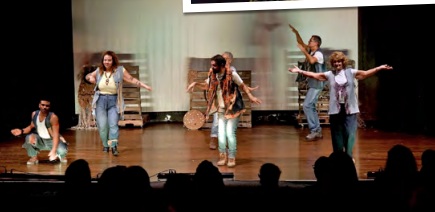 imagem de montagem teatral local