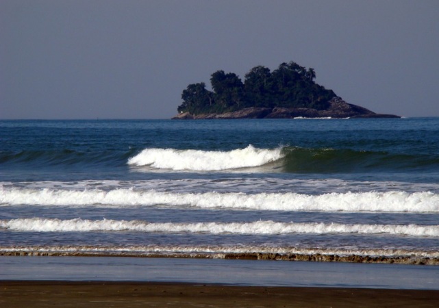Imagem da Praia do Guaraú